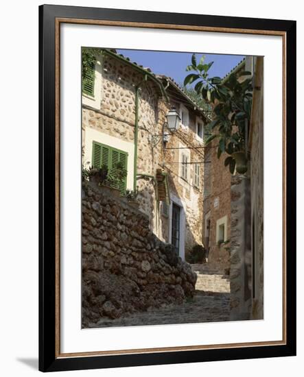 Village Street, Fornalutx, Near Soller, Majorca (Mallorca), Balearic Islands, Spain-Ruth Tomlinson-Framed Photographic Print