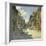 Village Street in Normandy (Rue De La Bavolle, Honfleur), about 1867-Claude Monet-Framed Giclee Print