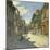 Village Street in Normandy (Rue De La Bavolle, Honfleur), about 1867-Claude Monet-Mounted Giclee Print