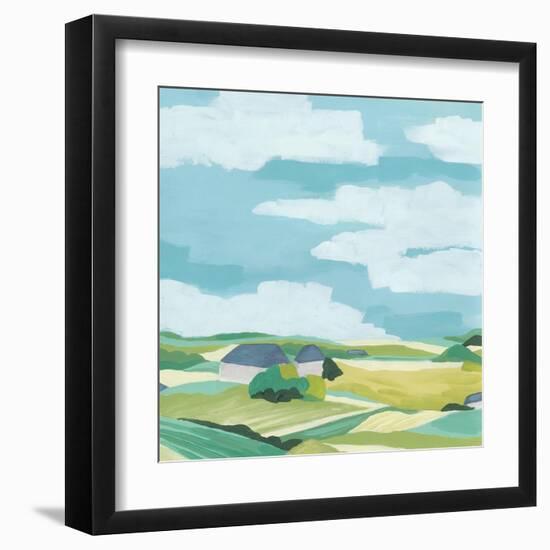 Village Valley I-June Vess-Framed Art Print