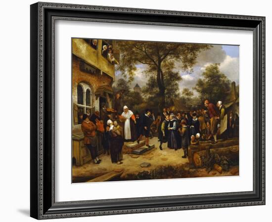 Village Wedding-Jan Havicksz Steen-Framed Giclee Print