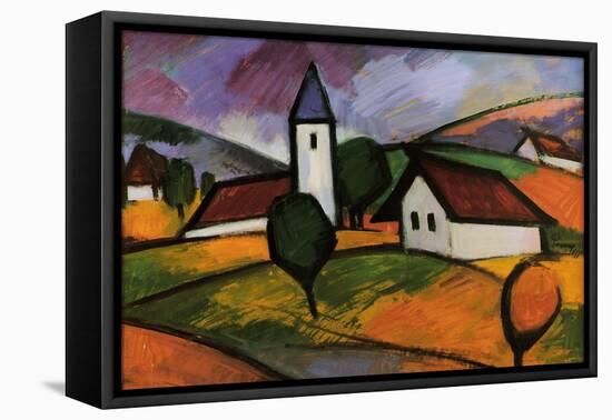 Village-Emil Parrag-Framed Premier Image Canvas