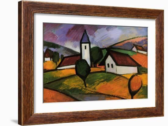 Village-Emil Parrag-Framed Giclee Print