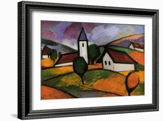 Village-Emil Parrag-Framed Giclee Print