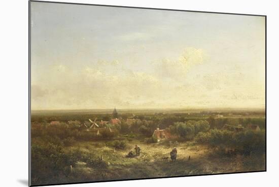 Village-Pieter Lodewijk Francisco Kluyver-Mounted Art Print