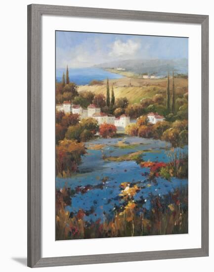 Villagio Blu-Hulsey-Framed Art Print