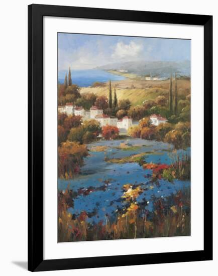 Villagio Blu-Hulsey-Framed Art Print