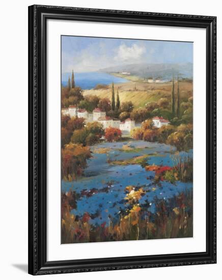 Villagio Blu-Hulsey-Framed Art Print