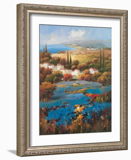 Villagio Blu-Hulsey-Framed Art Print