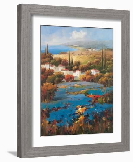 Villagio Blu-Hulsey-Framed Art Print