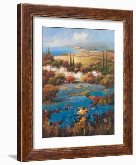 Villagio Blu-Hulsey-Framed Art Print