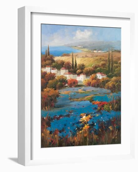 Villagio Blu-Hulsey-Framed Art Print