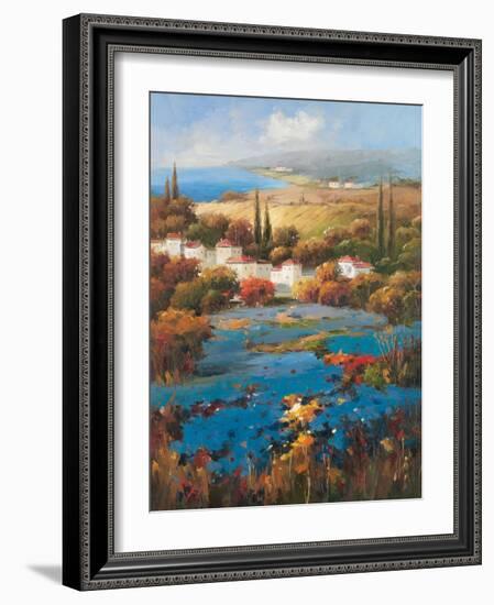 Villagio Blu-Hulsey-Framed Art Print