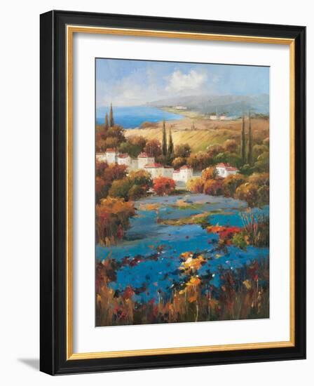 Villagio Blu-Hulsey-Framed Art Print