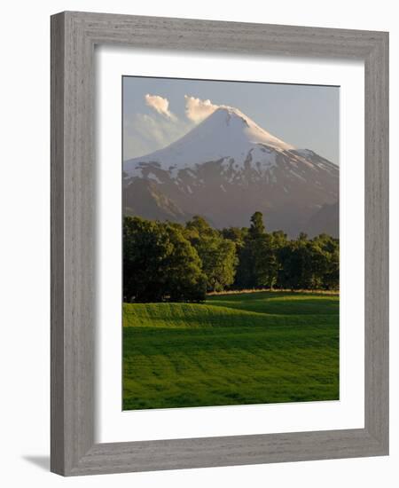 Villarrica Volcano, Villarrica National Park, Chile-Scott T. Smith-Framed Photographic Print