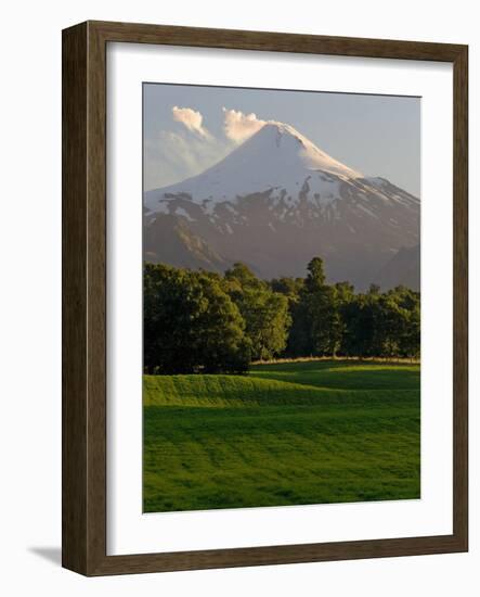 Villarrica Volcano, Villarrica National Park, Chile-Scott T. Smith-Framed Photographic Print