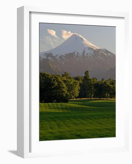 Villarrica Volcano, Villarrica National Park, Chile-Scott T. Smith-Framed Photographic Print