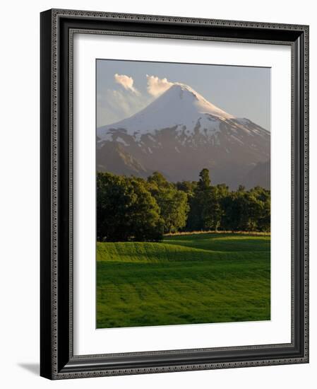 Villarrica Volcano, Villarrica National Park, Chile-Scott T. Smith-Framed Photographic Print