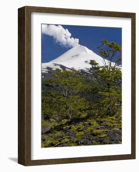 Villarrica Volcano, Villarrica National Park, Chile-Scott T. Smith-Framed Photographic Print