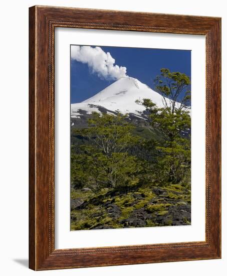 Villarrica Volcano, Villarrica National Park, Chile-Scott T. Smith-Framed Photographic Print