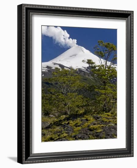 Villarrica Volcano, Villarrica National Park, Chile-Scott T. Smith-Framed Photographic Print