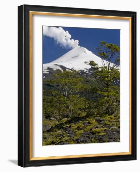 Villarrica Volcano, Villarrica National Park, Chile-Scott T. Smith-Framed Photographic Print