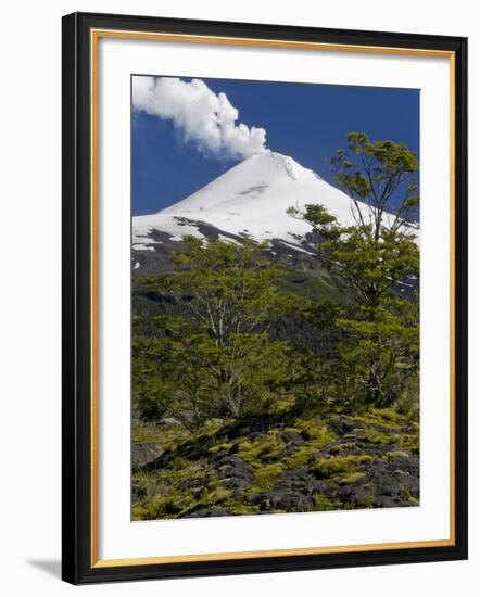 Villarrica Volcano, Villarrica National Park, Chile-Scott T. Smith-Framed Photographic Print