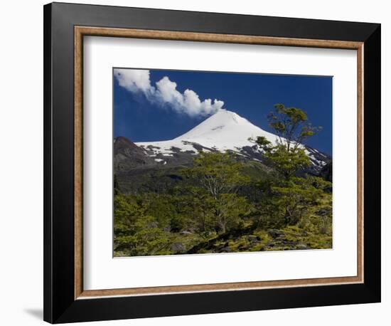 Villarrica Volcano, Villarrica National Park, Chile-Scott T. Smith-Framed Photographic Print