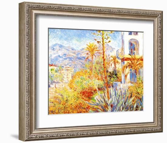 Villas at Bordighera-Claude Monet-Framed Giclee Print