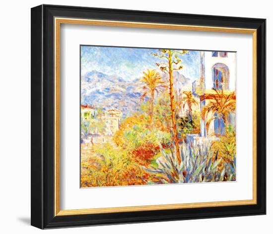 Villas at Bordighera-Claude Monet-Framed Giclee Print