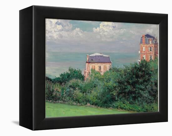 Villas at Villers-Sur-Mer-Gustave Caillebotte-Framed Premier Image Canvas