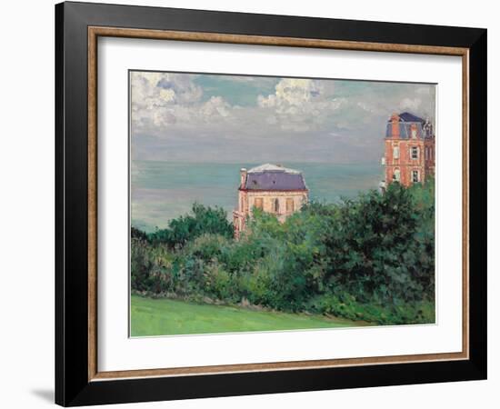 Villas at Villers-Sur-Mer-Gustave Caillebotte-Framed Giclee Print