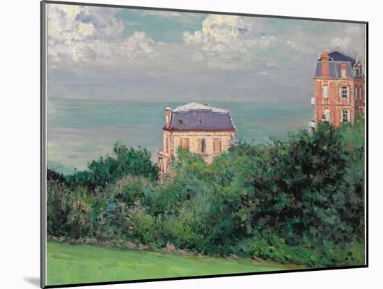 Villas at Villers-Sur-Mer-Gustave Caillebotte-Mounted Giclee Print
