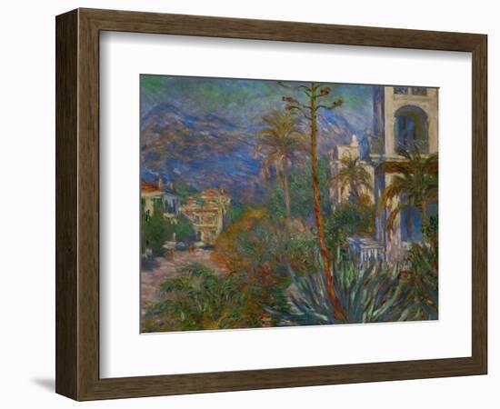 Villas in Bordighera, Italy-Claude Monet-Framed Giclee Print