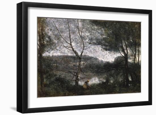 Ville d'Avray, 1870-Jean-Baptiste-Camille Corot-Framed Giclee Print