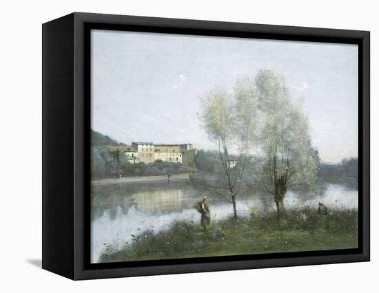 Ville D'Avray, c.1865-Jean-Baptiste-Camille Corot-Framed Premier Image Canvas