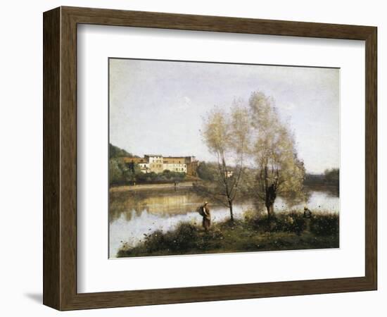 Ville D'Avray-Jean-Baptiste-Camille Corot-Framed Art Print