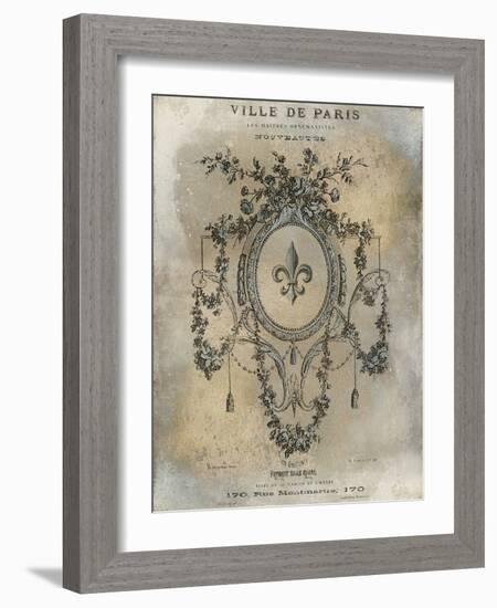 Ville de Paris-Oliver Jeffries-Framed Art Print