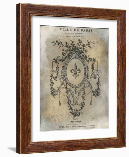 Ville de Paris-Oliver Jeffries-Framed Art Print