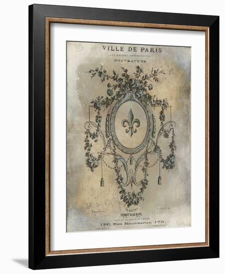 Ville de Paris-Oliver Jeffries-Framed Art Print