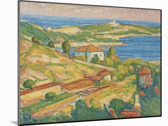 Ville Franche-Karl Nordstrom-Mounted Giclee Print