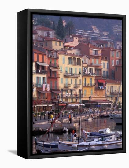 Villefranche, Cote D'Azur, France-Nik Wheeler-Framed Premier Image Canvas