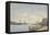 Villefranche Harbour, 1892-Eugene Louis Boudin-Framed Premier Image Canvas