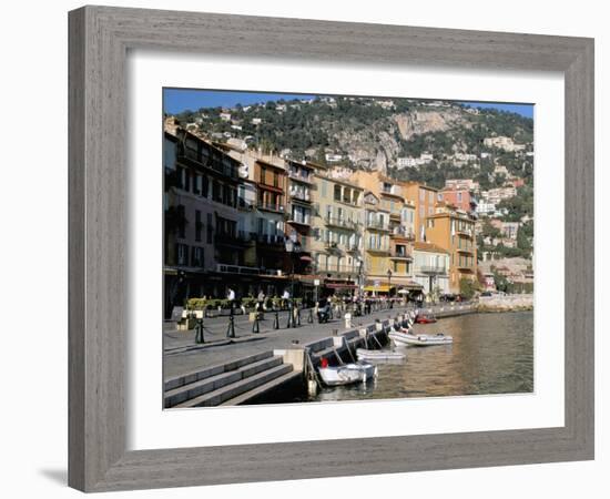 Villefranche Sur Mer, Alpes-Maritimes, Cote D'Azur, Provence, French Riviera-Sergio Pitamitz-Framed Photographic Print