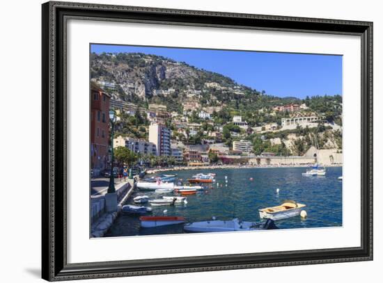 Villefranche-Sur-Mer, Alpes Maritimes, Provence, Cote D'Azur, French Riviera, France, Europe-Amanda Hall-Framed Photographic Print