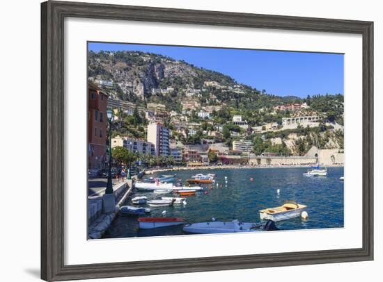 Villefranche-Sur-Mer, Alpes Maritimes, Provence, Cote D'Azur, French Riviera, France, Europe-Amanda Hall-Framed Photographic Print