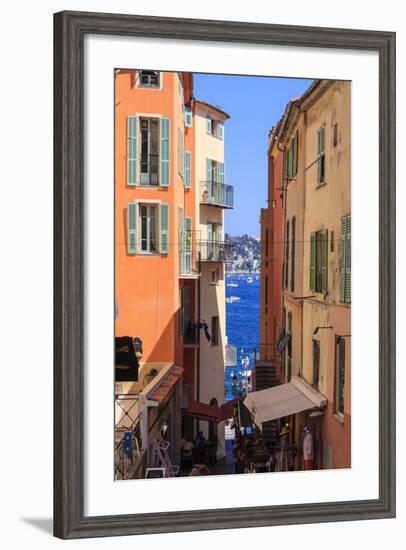 Villefranche-Sur-Mer, Alpes Maritimes, Provence, Cote D'Azur, French Riviera, France, Europe-Amanda Hall-Framed Photographic Print