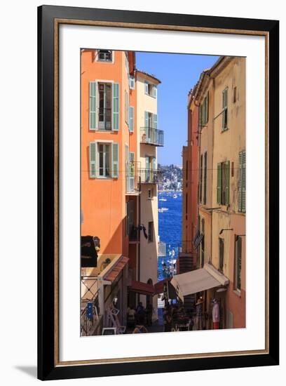 Villefranche-Sur-Mer, Alpes Maritimes, Provence, Cote D'Azur, French Riviera, France, Europe-Amanda Hall-Framed Photographic Print