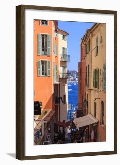 Villefranche-Sur-Mer, Alpes Maritimes, Provence, Cote D'Azur, French Riviera, France, Europe-Amanda Hall-Framed Photographic Print