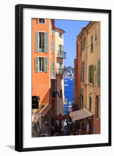 Villefranche-Sur-Mer, Alpes Maritimes, Provence, Cote D'Azur, French Riviera, France, Europe-Amanda Hall-Framed Photographic Print